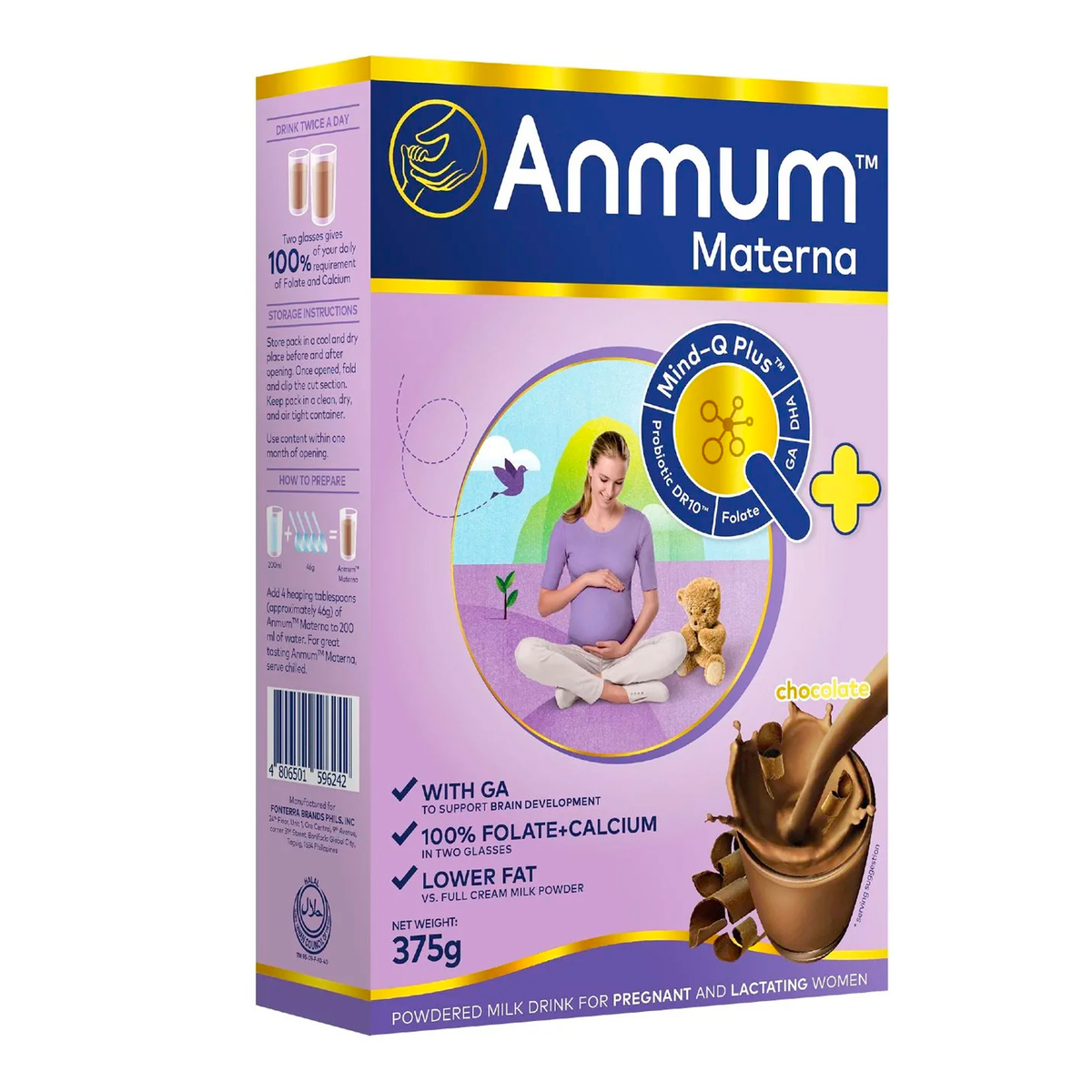 Anmum Materna Chocolate Flavor Milk Powder 375 g