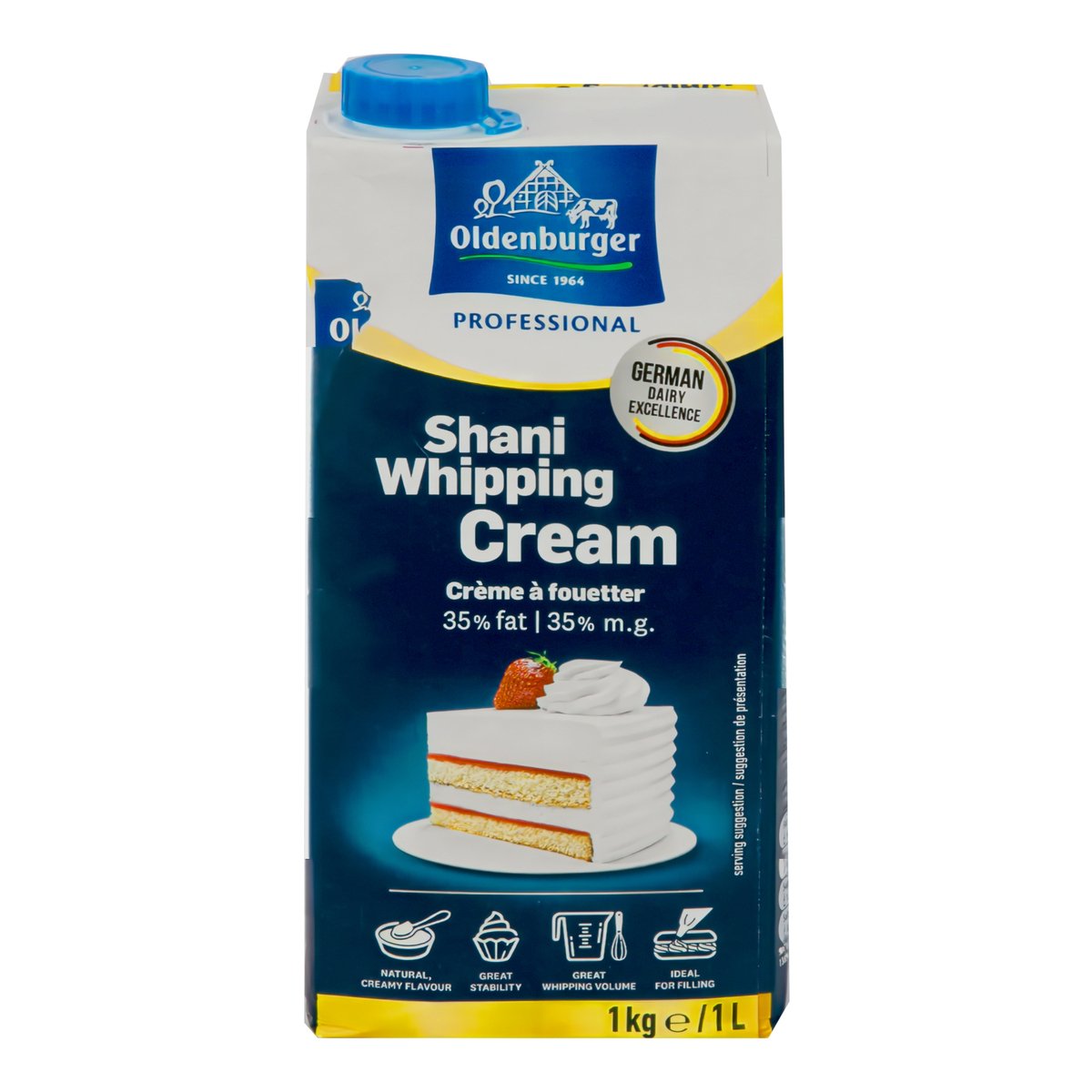 Oldenburger Shani Whipping Cream 1 Litre