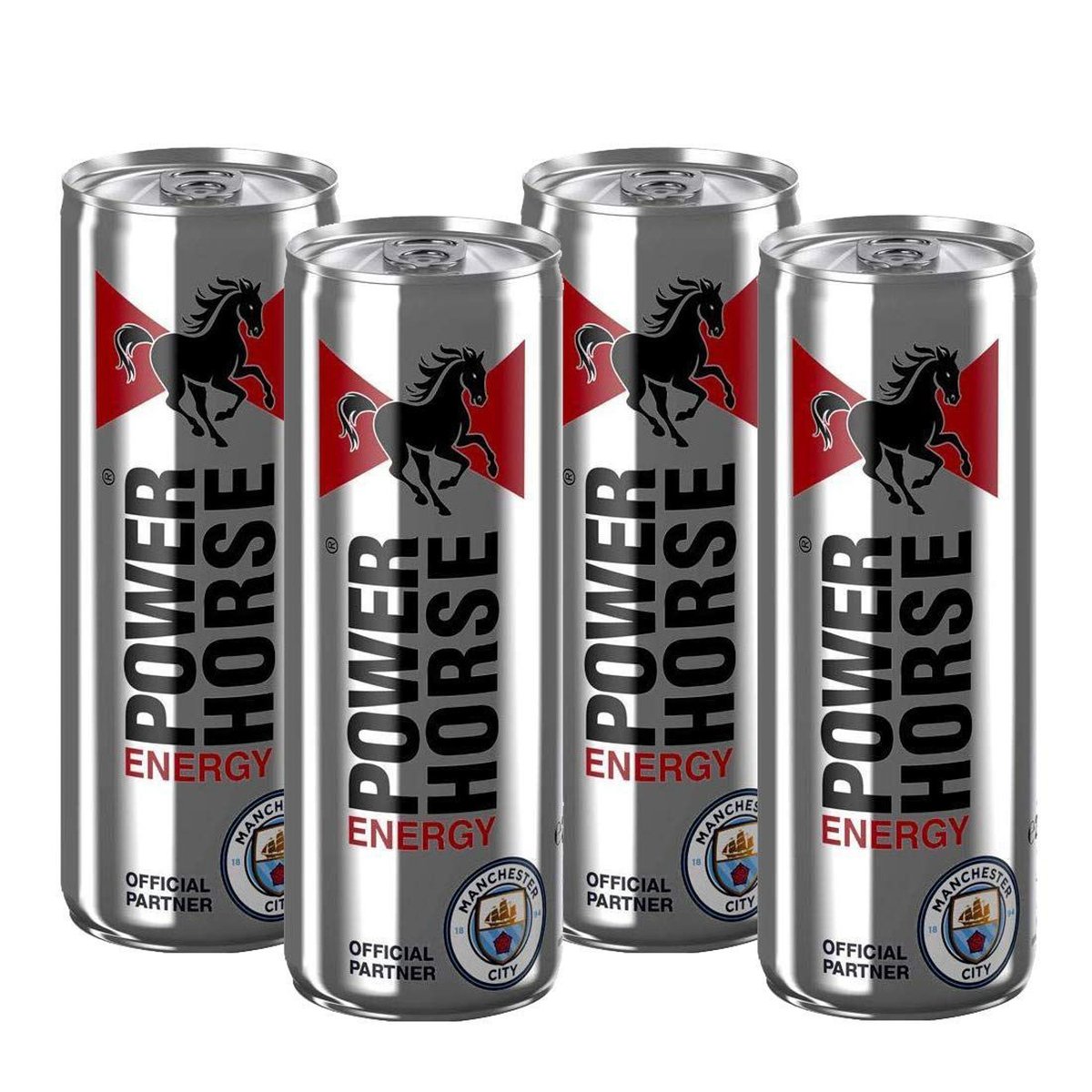 Power Horse Original Energy Drink Can Value Pack 4 x 250 ml