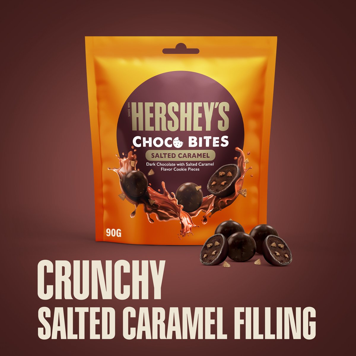 Hershey's Salted Caramel Choco Bites 81 g