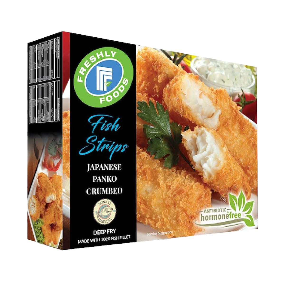 Freshly Foods Japanese Panko Crumbed Fish Strips 250 g