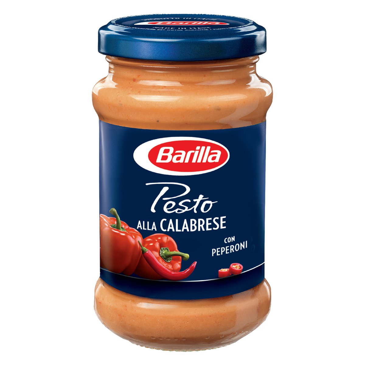 Barilla Pesto Calabrese Pasta Sauce With Chilli Peppers And Italian Cheese 190 g