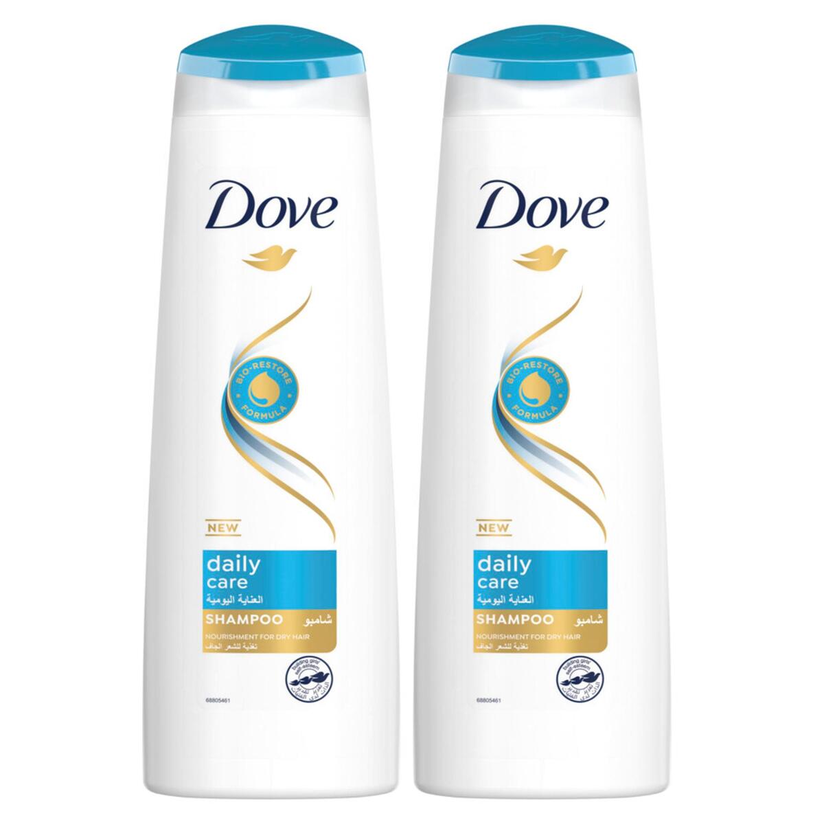 Dove Shampoo Daily Care 2 x 350 ml