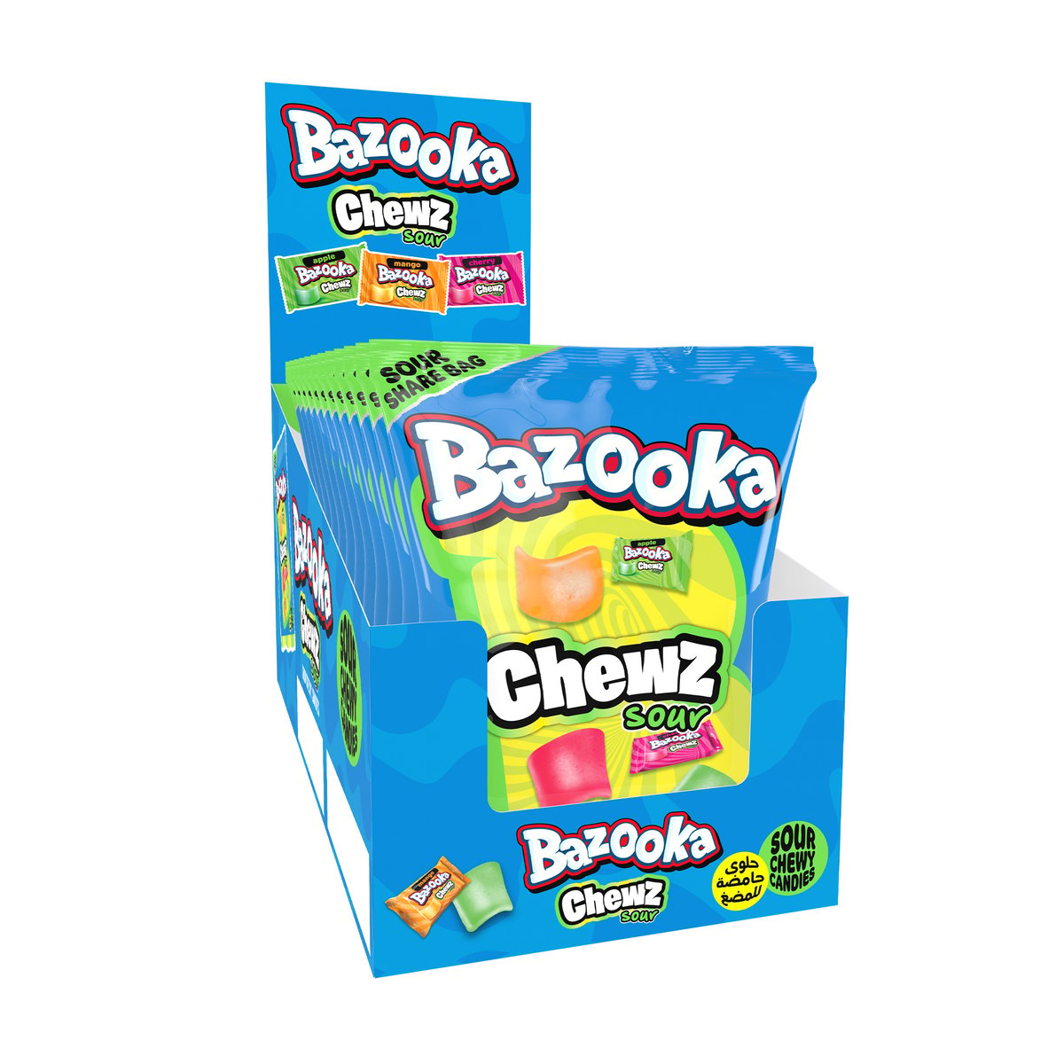 Bazooka Sour Chewy Candies 120 g