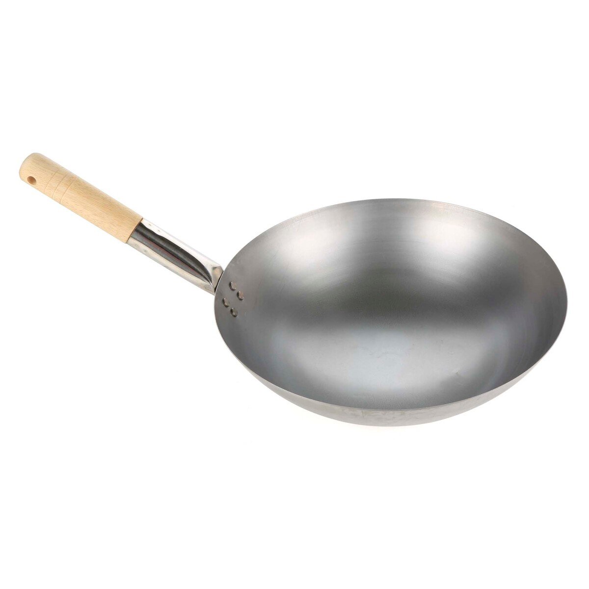 Home Plus Iron Deep Wok Pan 36cm MLY