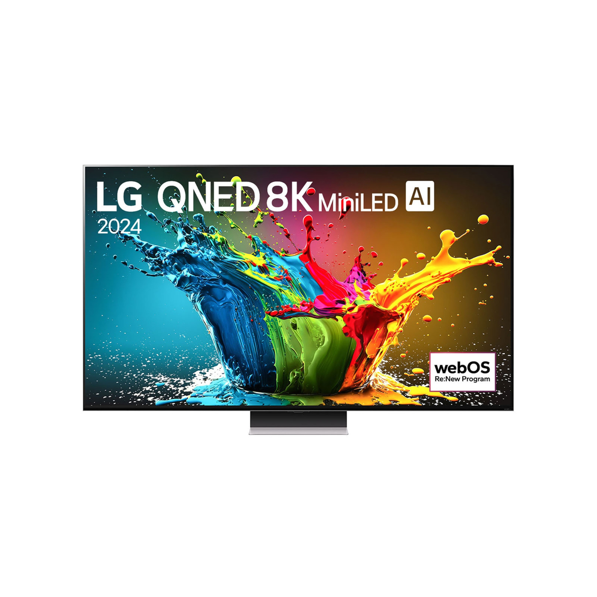 LG 86 Inch QNED MiniLED QNED99 8K Smart TV AI Magic remote HDR10 webOS24 86QNED99T6B, 2024