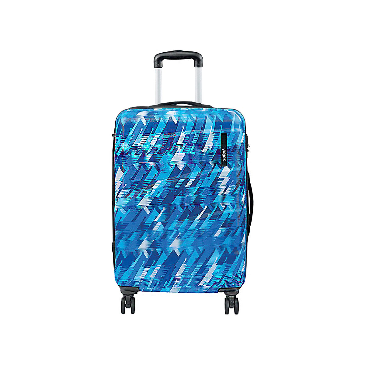 Safari Decoy Delex 4Wheel Hard Trolley 65cm Blue