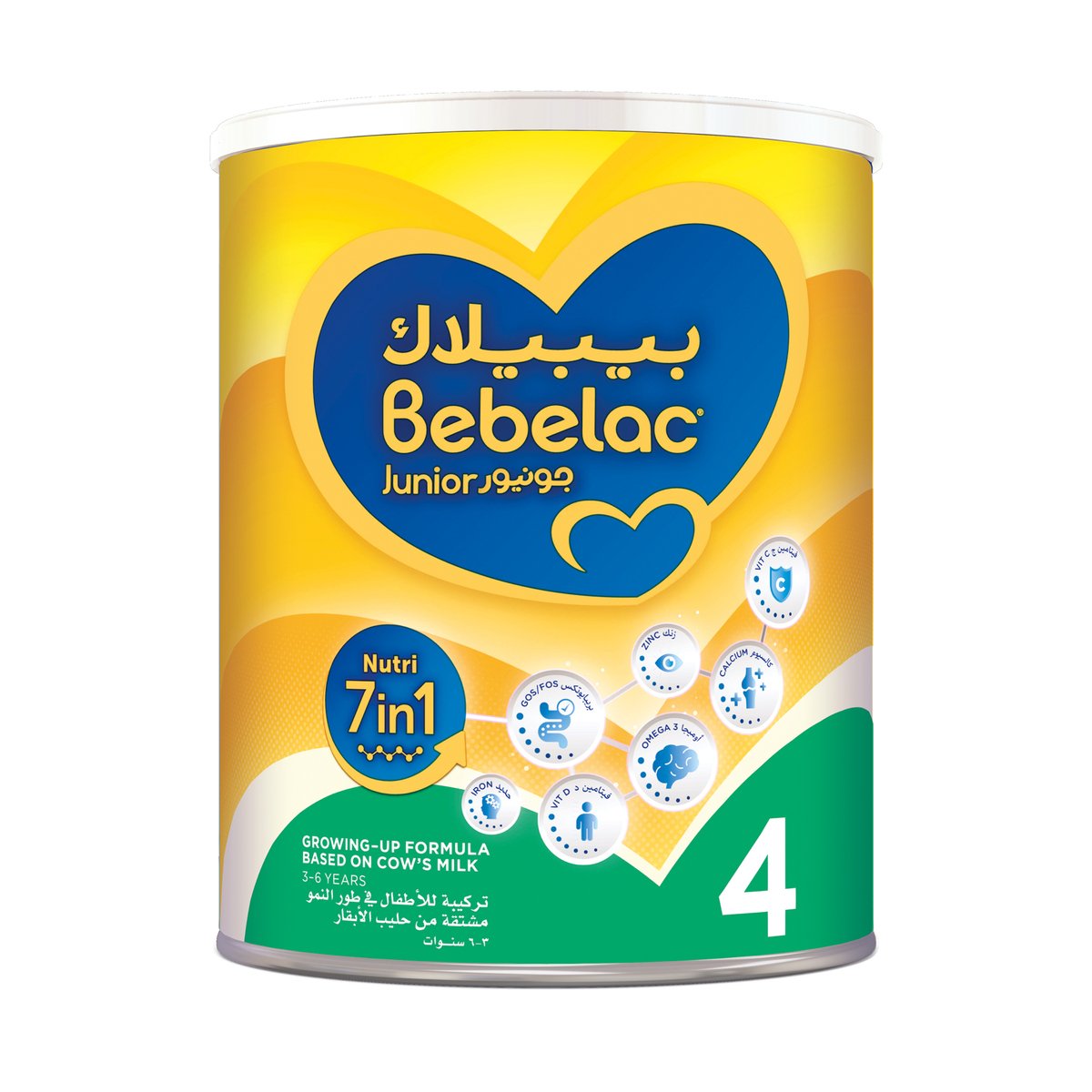 Bebelac Nutri 7in1 Growing Up Formula Stage 4 From 3 to 6 Years 400 g