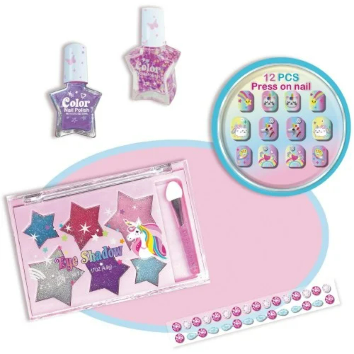 Tokidas Glitz Manicure / Makeup Set, T056