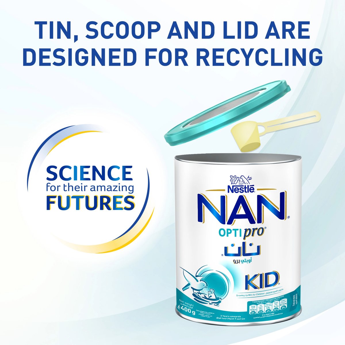 Nestle NAN Optipro Kid Stage 4 From 3 Years Onwards 400 g