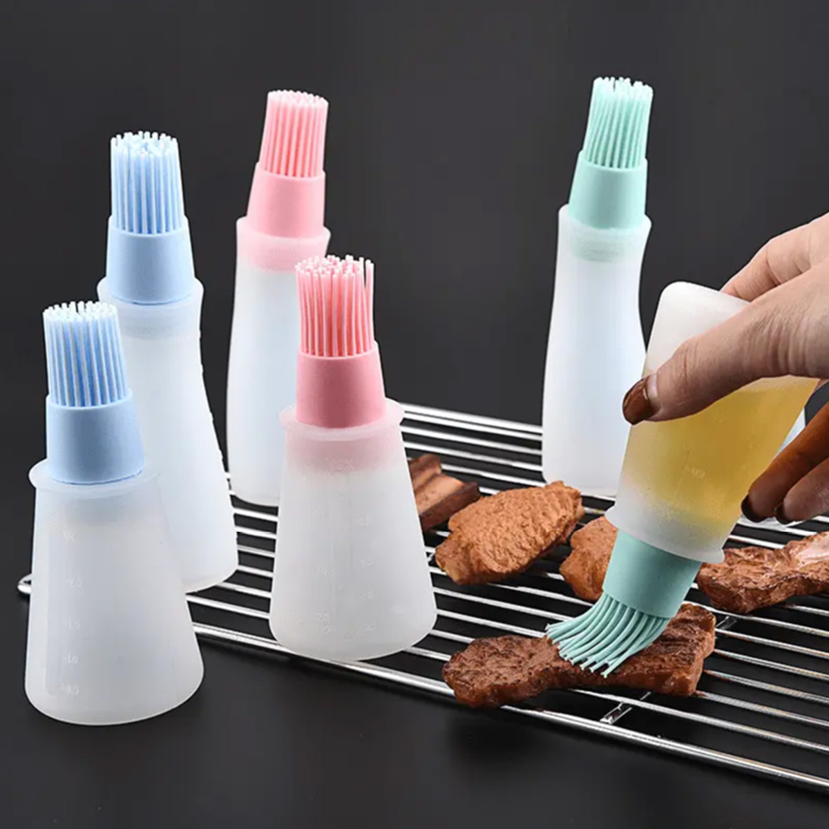 Home Silicone Oil Brush / Oil Bottle with Brush, CD11