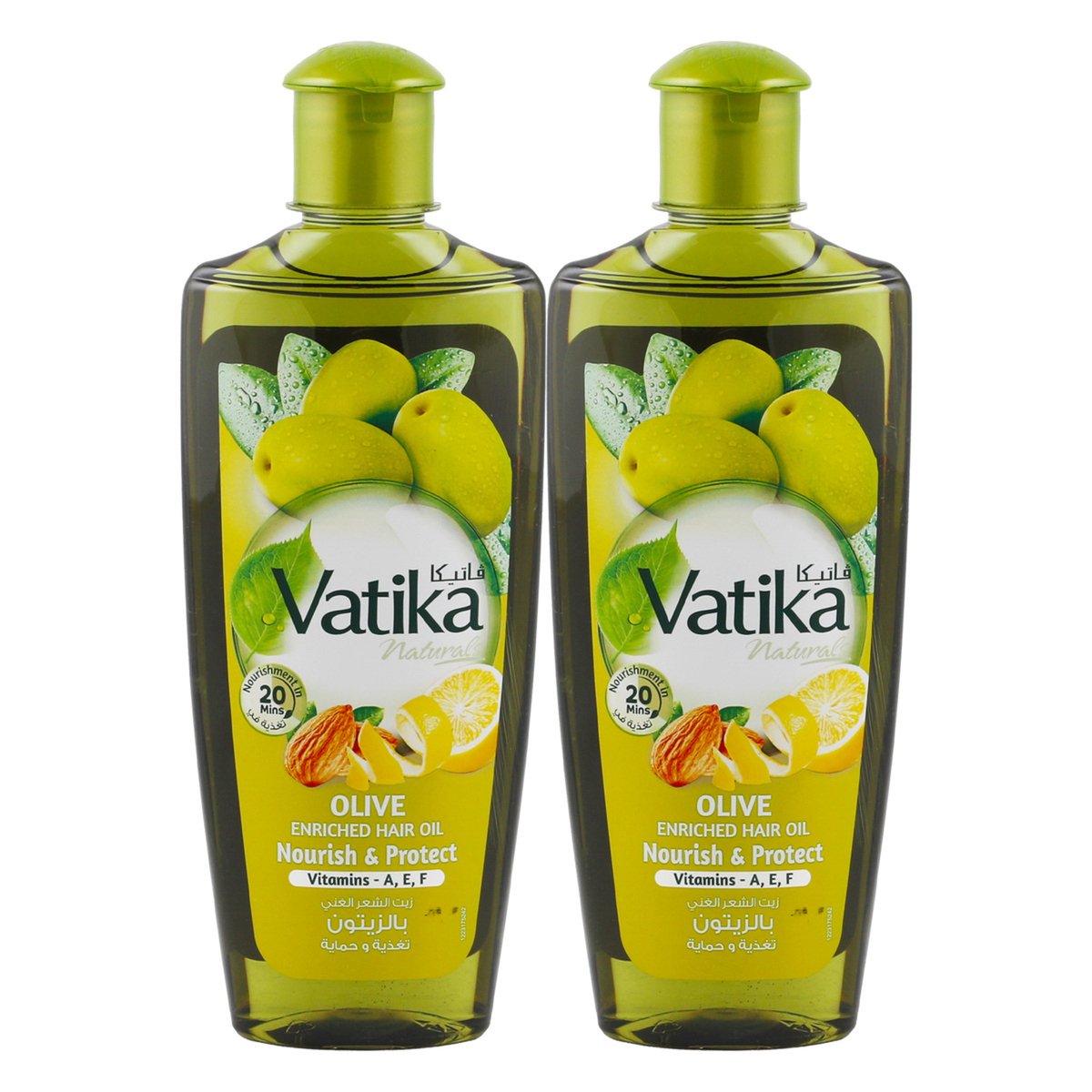 Dabur Vatika Olive Hair Oil Value Pack 2 x 200 ml