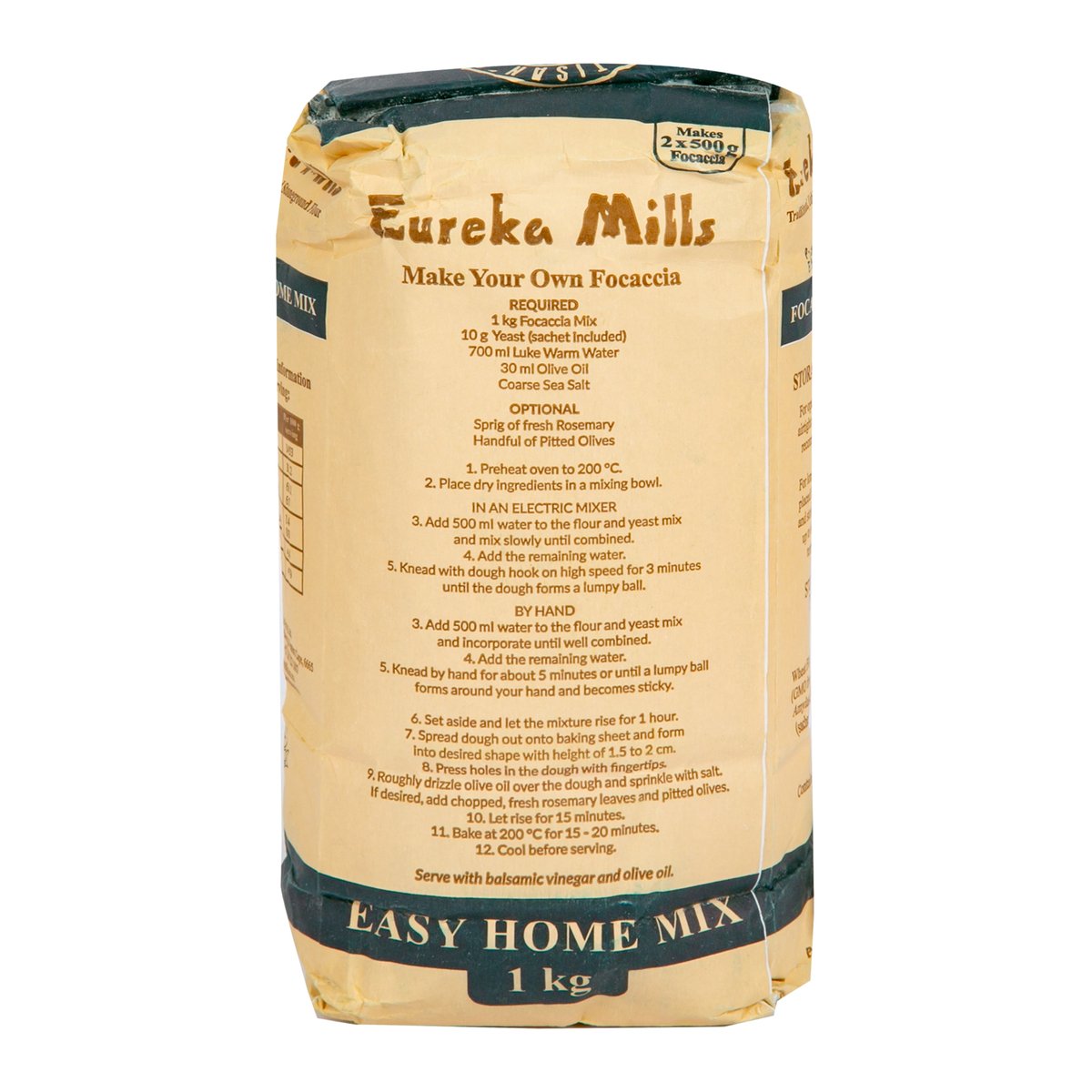 Eureka Mills Focaccia Mix 1 kg