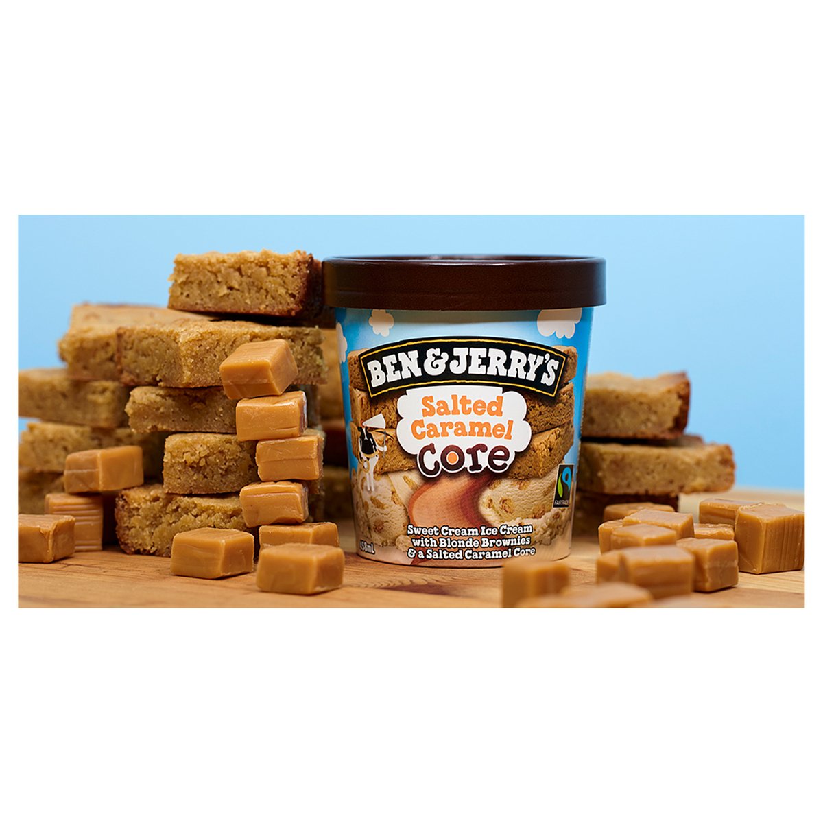 Ben & Jerry's Salted Caramel Core Ice Cream 473 ml