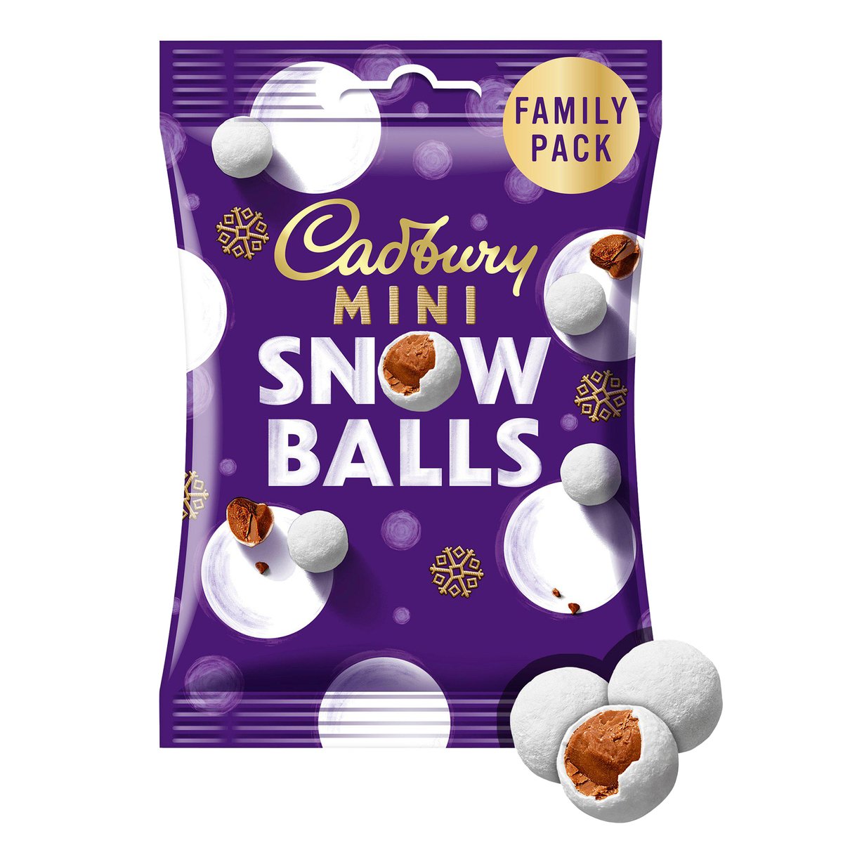 Cadbury Mini Snow Balls Milk Chocolate 270 g