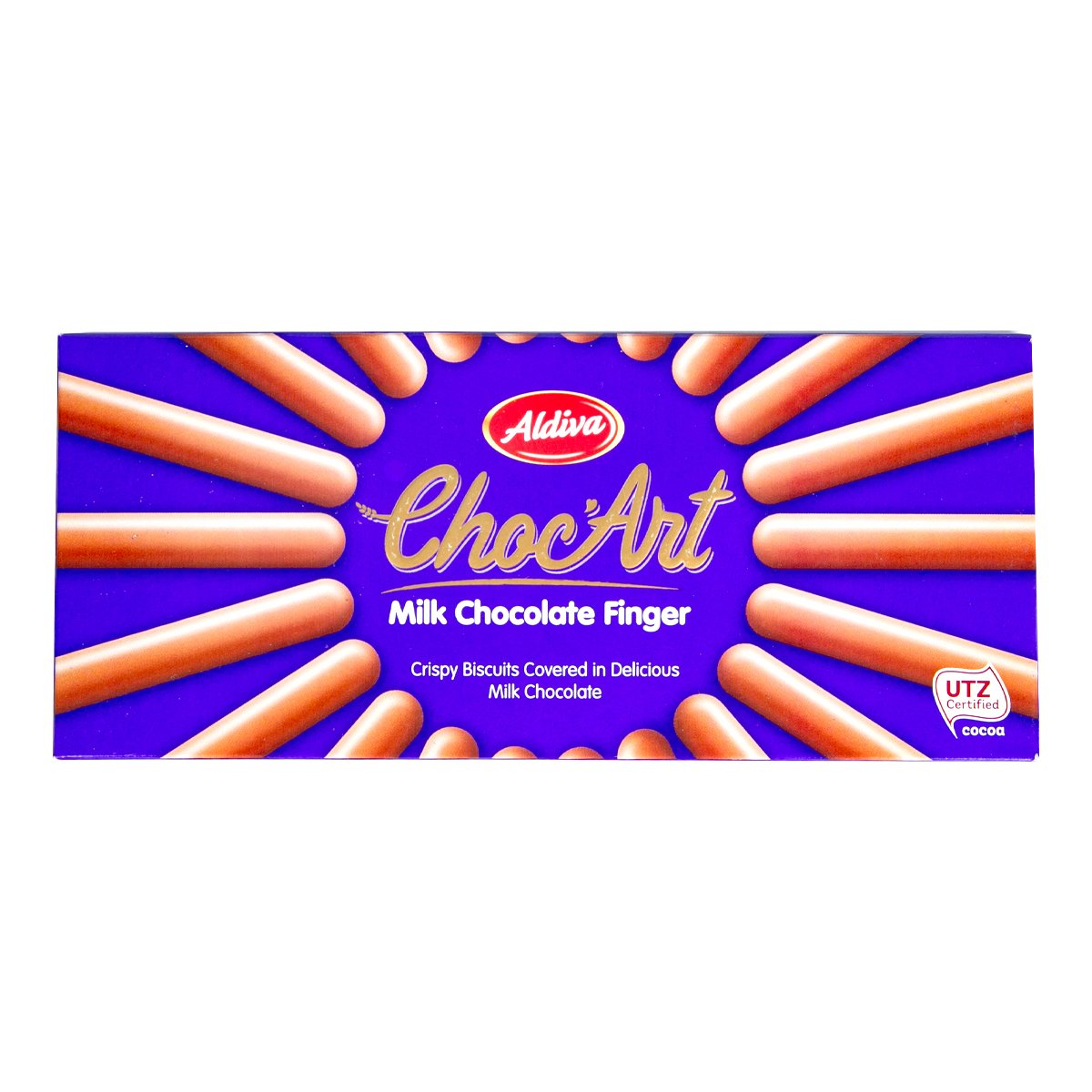 Aldiva Chocart Milk Chocolate Finger 100 g