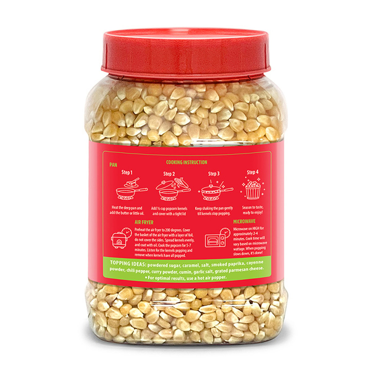 Bayara Round Popcorn 830 g