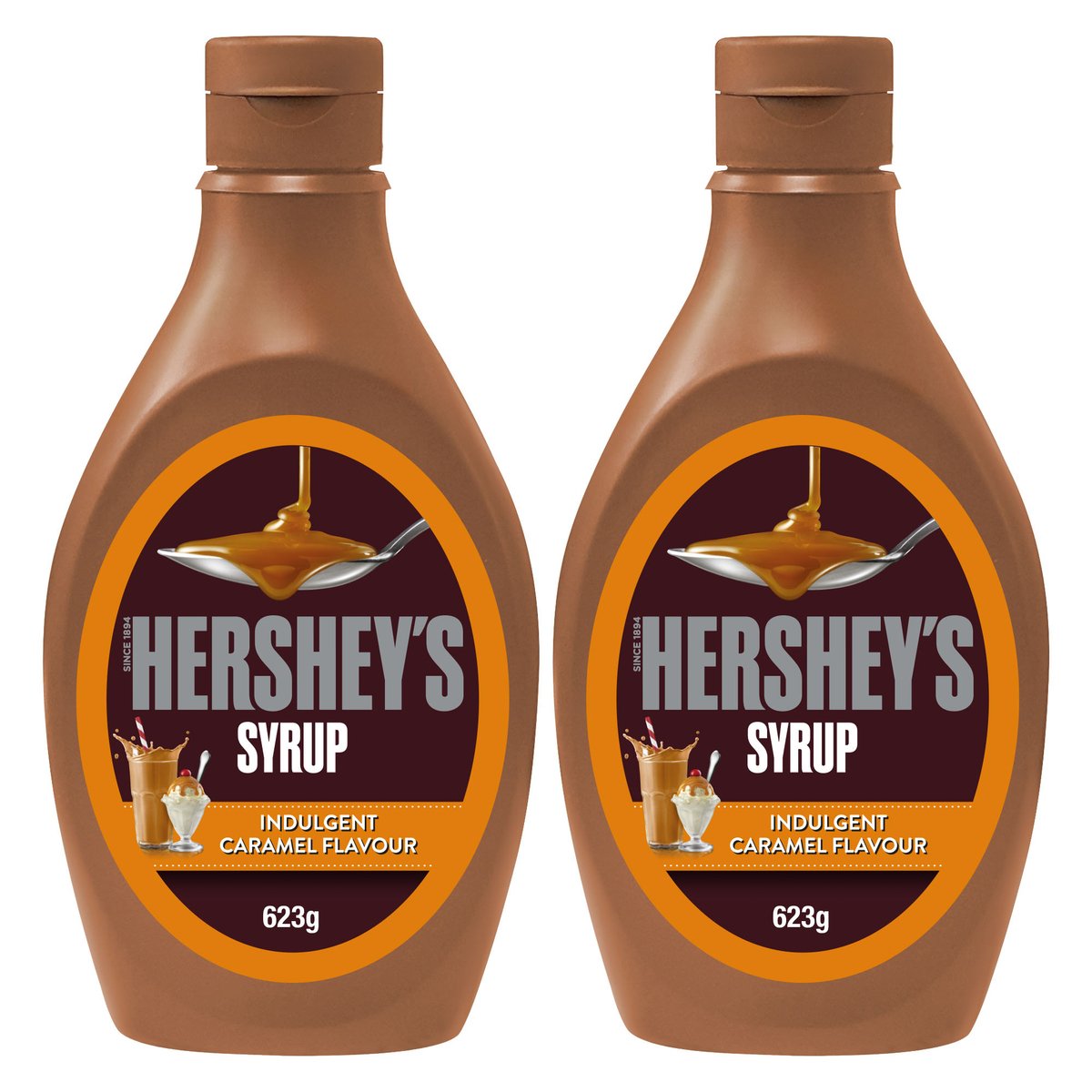 Hershey's Caramel Syrup 2 x 623 g