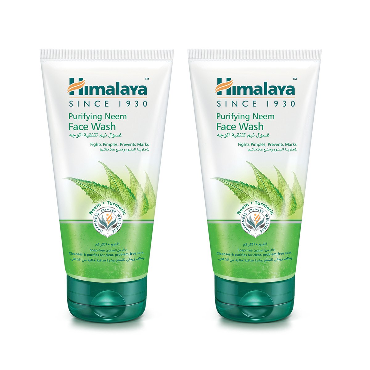 Himalaya Purifying Neem Face Wash Value Pack 2 x 150 ml