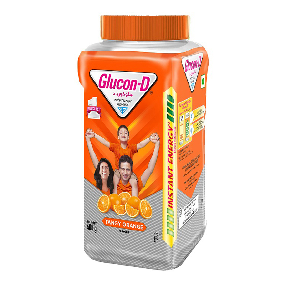 Glucon-D Tangy Orange Instant Energy 400 g