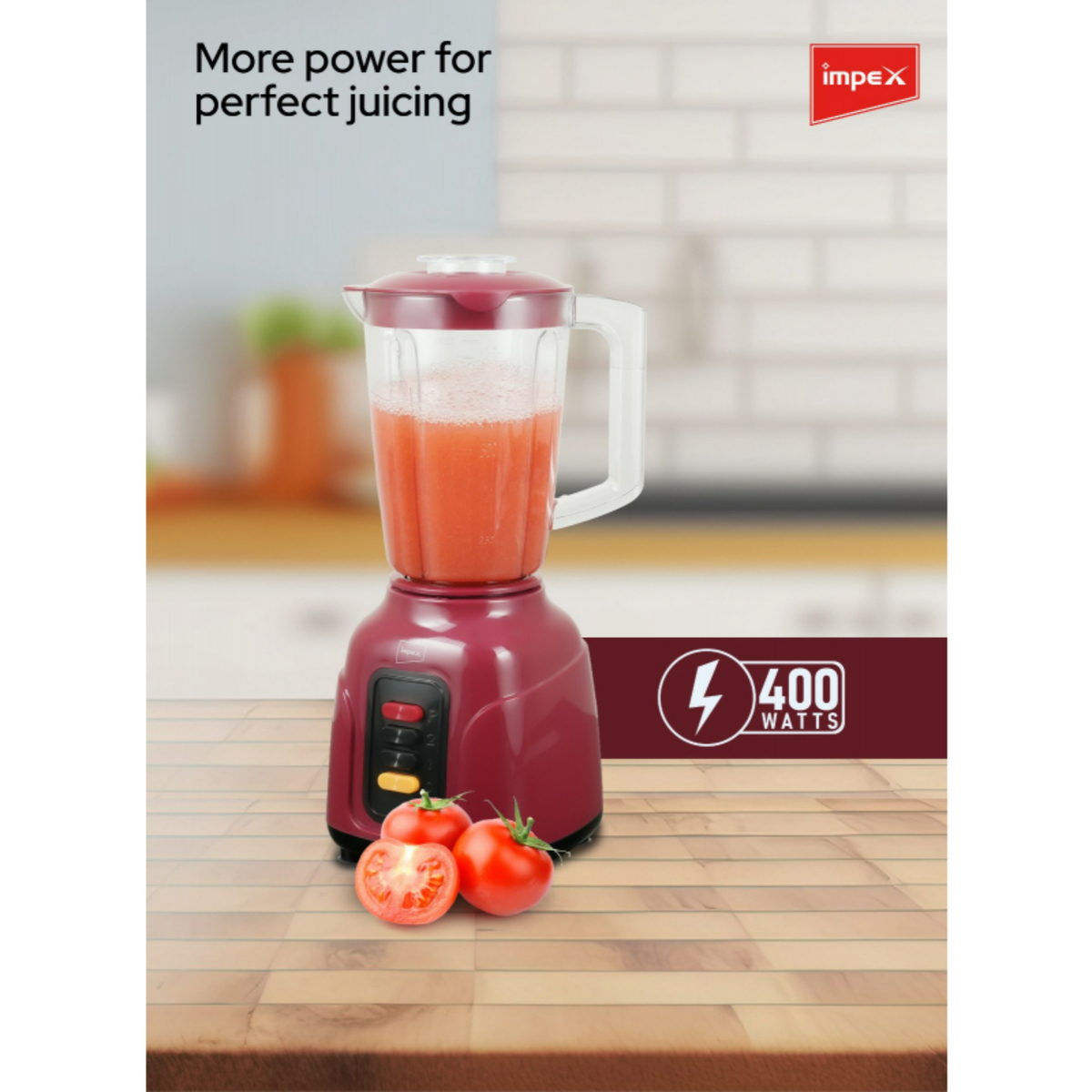 Impex Single Blender, 400W, BL 3500