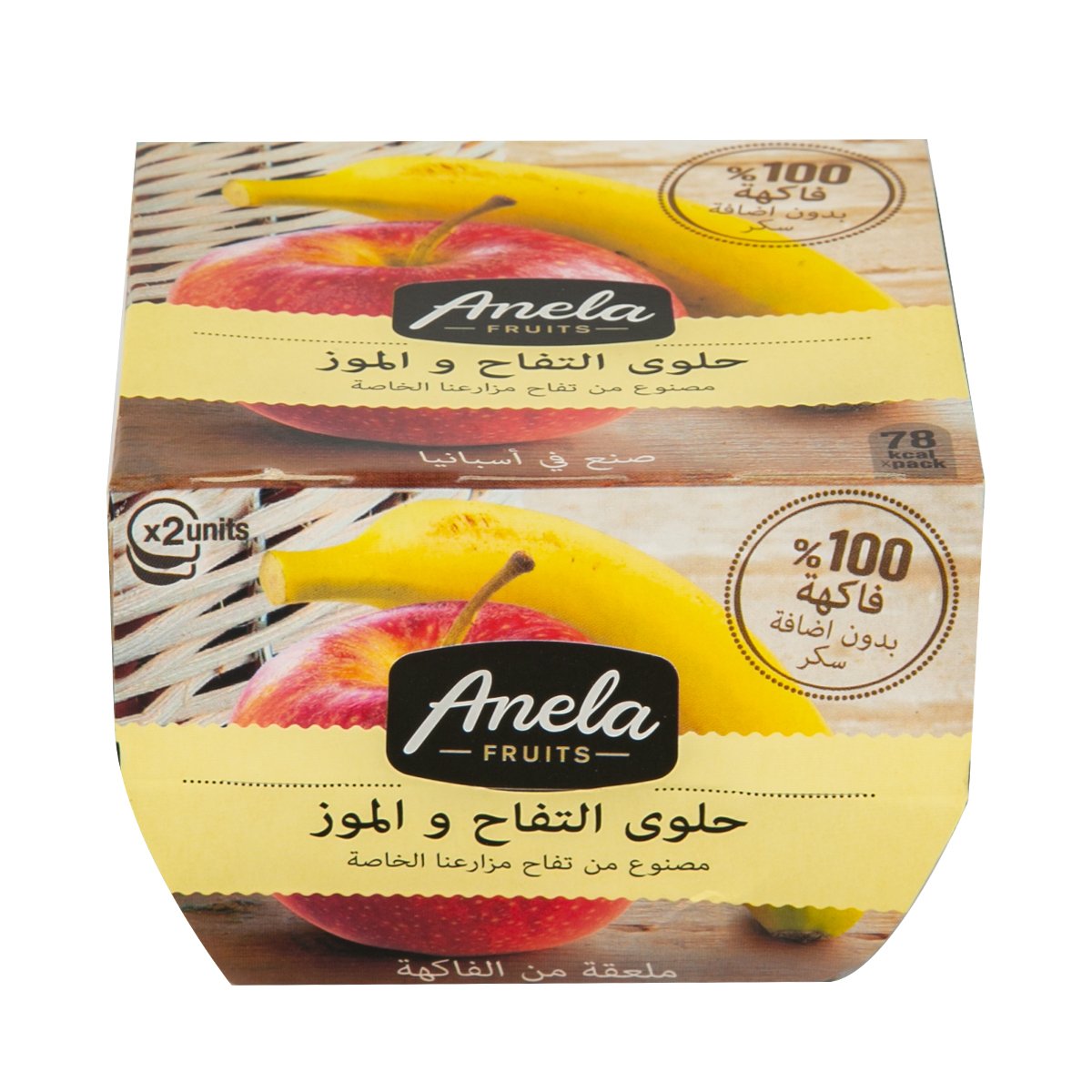 Anela Fruits Apple And Banana Dessert 200 g