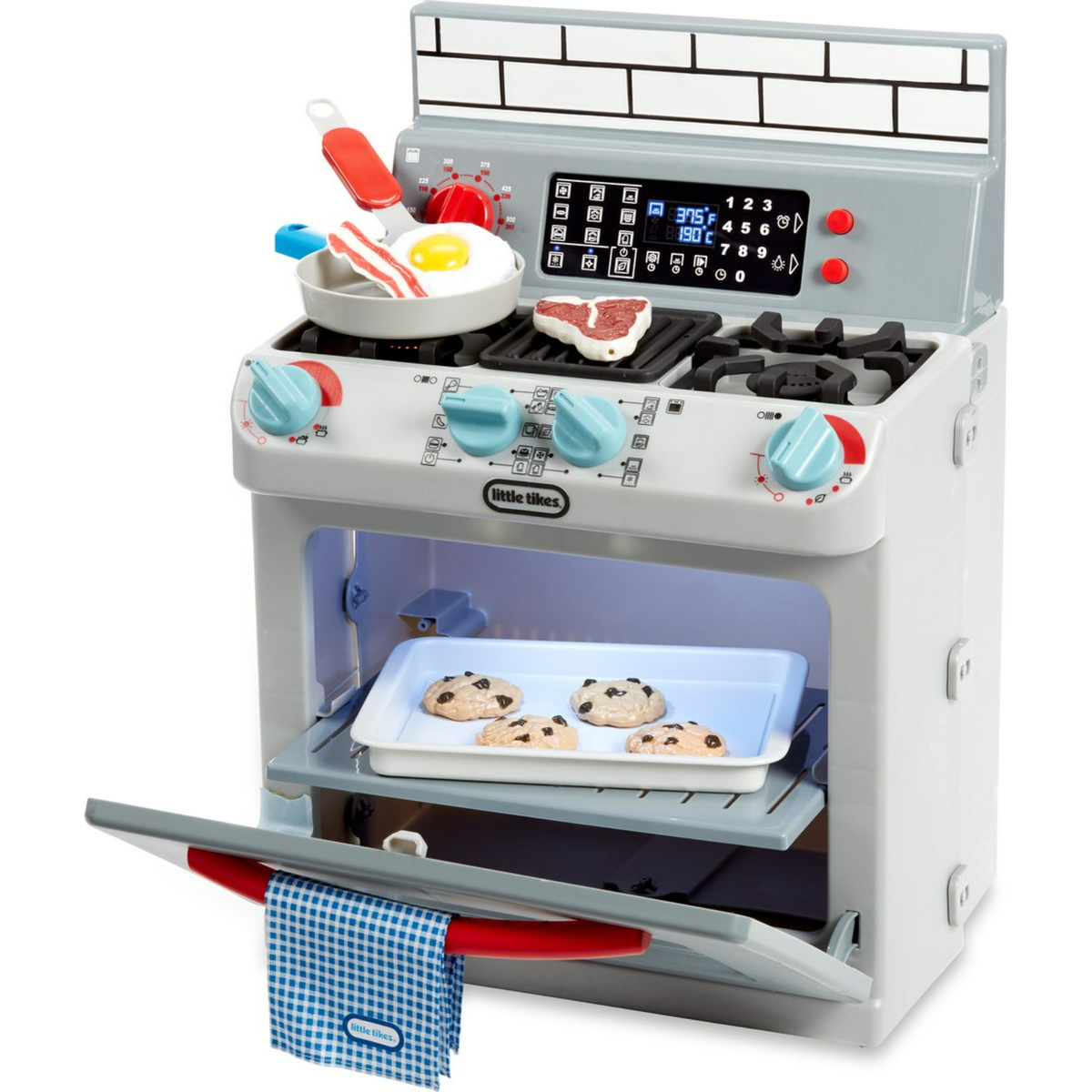 Little Tikes First Oven Sound & Light Functions Cooktop Playset, LIT-651403