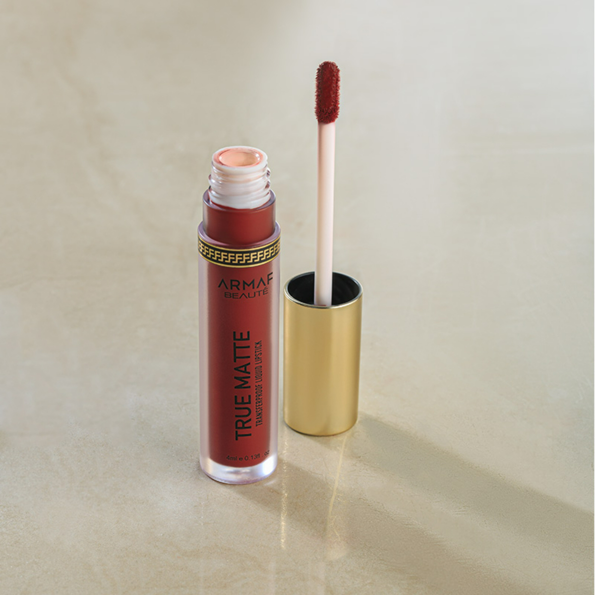 Armaf Beaute True Matte Transferproof Liq Lipstick, 02 Tres Jour