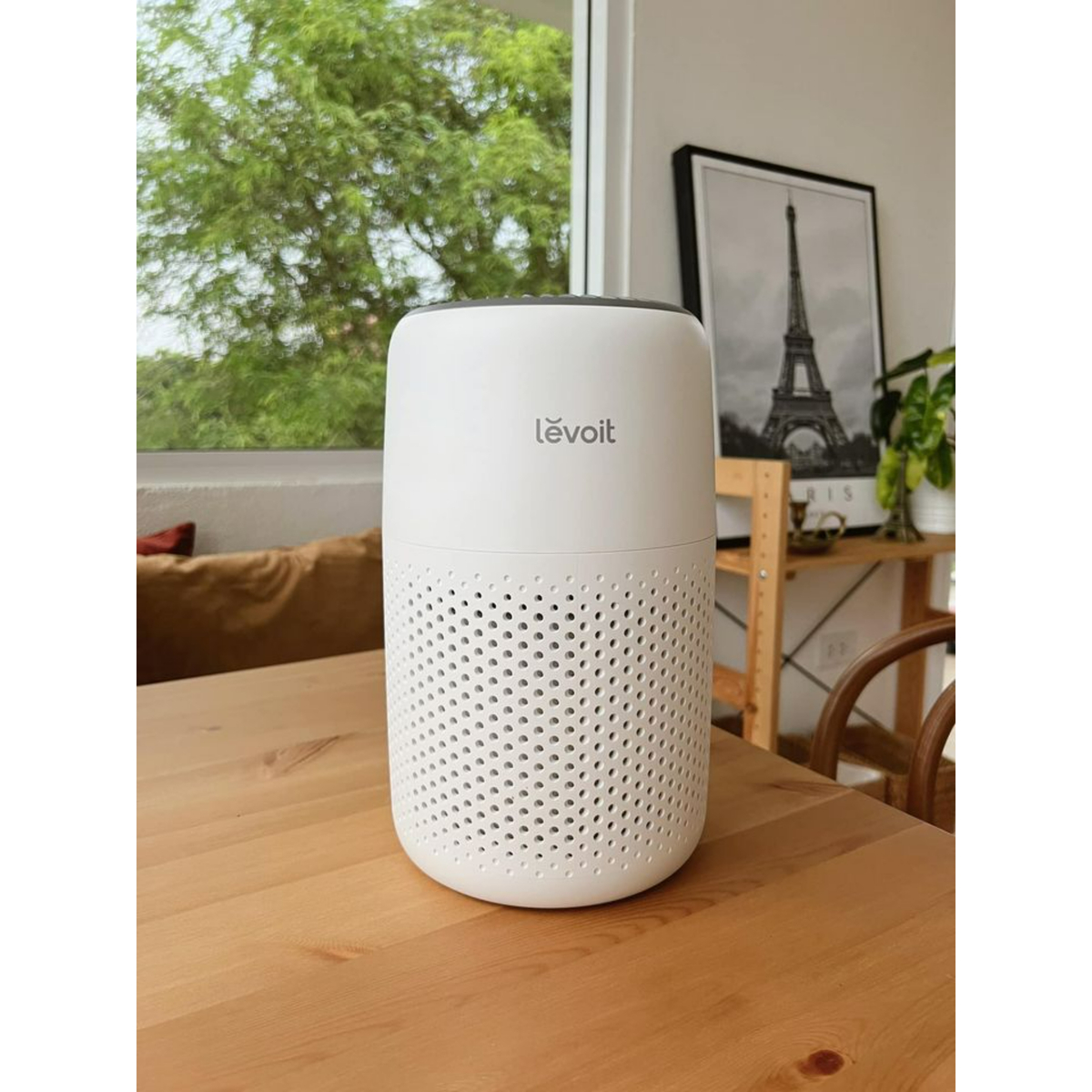 Levoit Core Mini Air Purifier, 16m² Room Coverage, White, LAP-C161-WUK