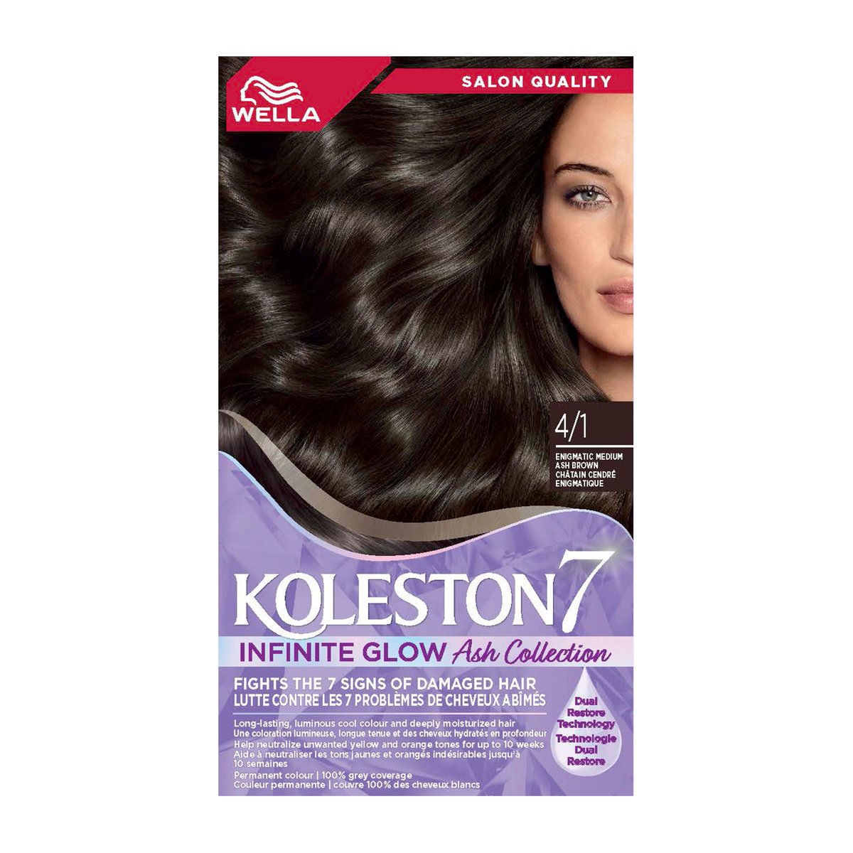 Koleston Infinite Glow Enigmatic Medium Ash Brown 4/1 1 pkt