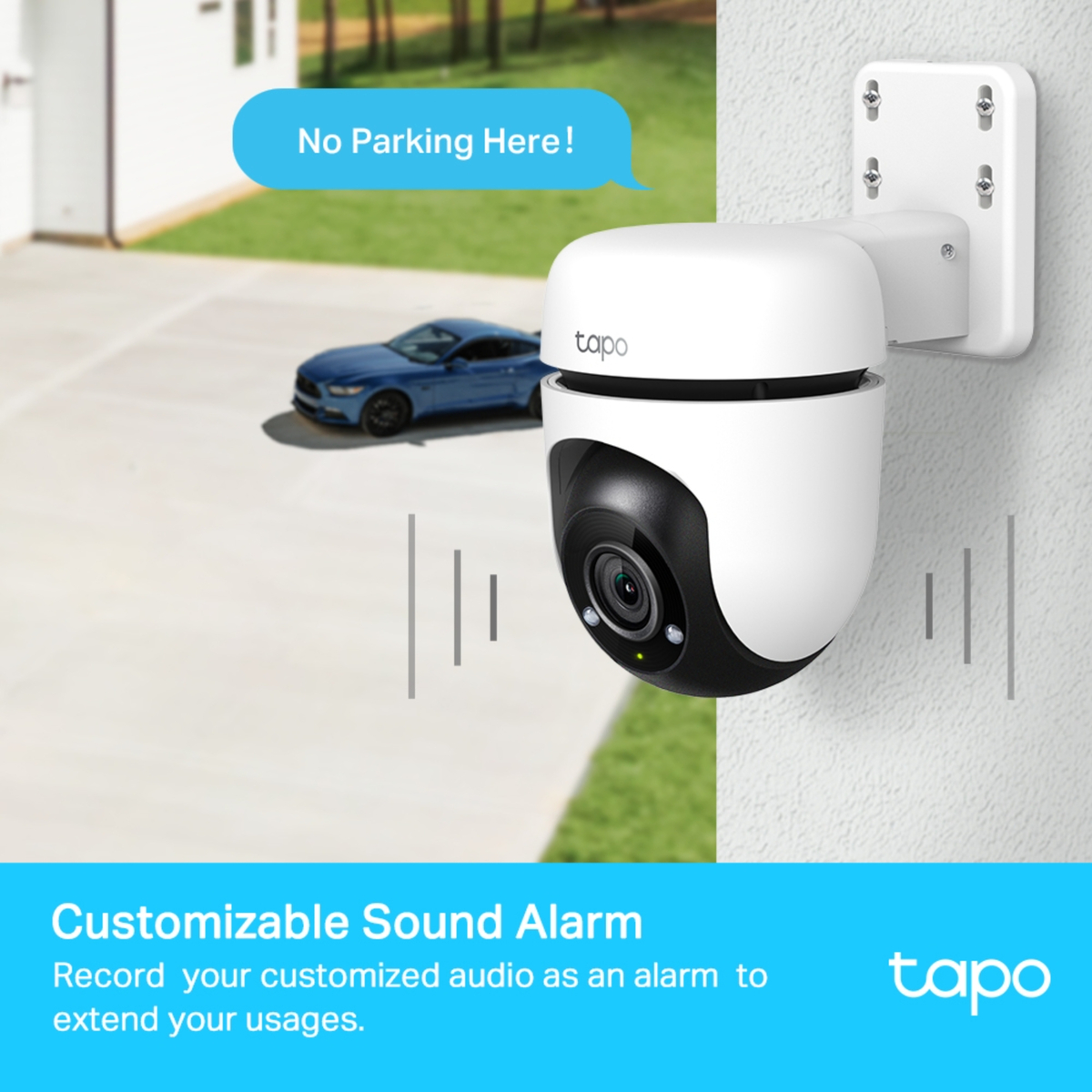 Tp-Link Outdoor Pan/Tilt Security WiFi Camera, Tapo C500