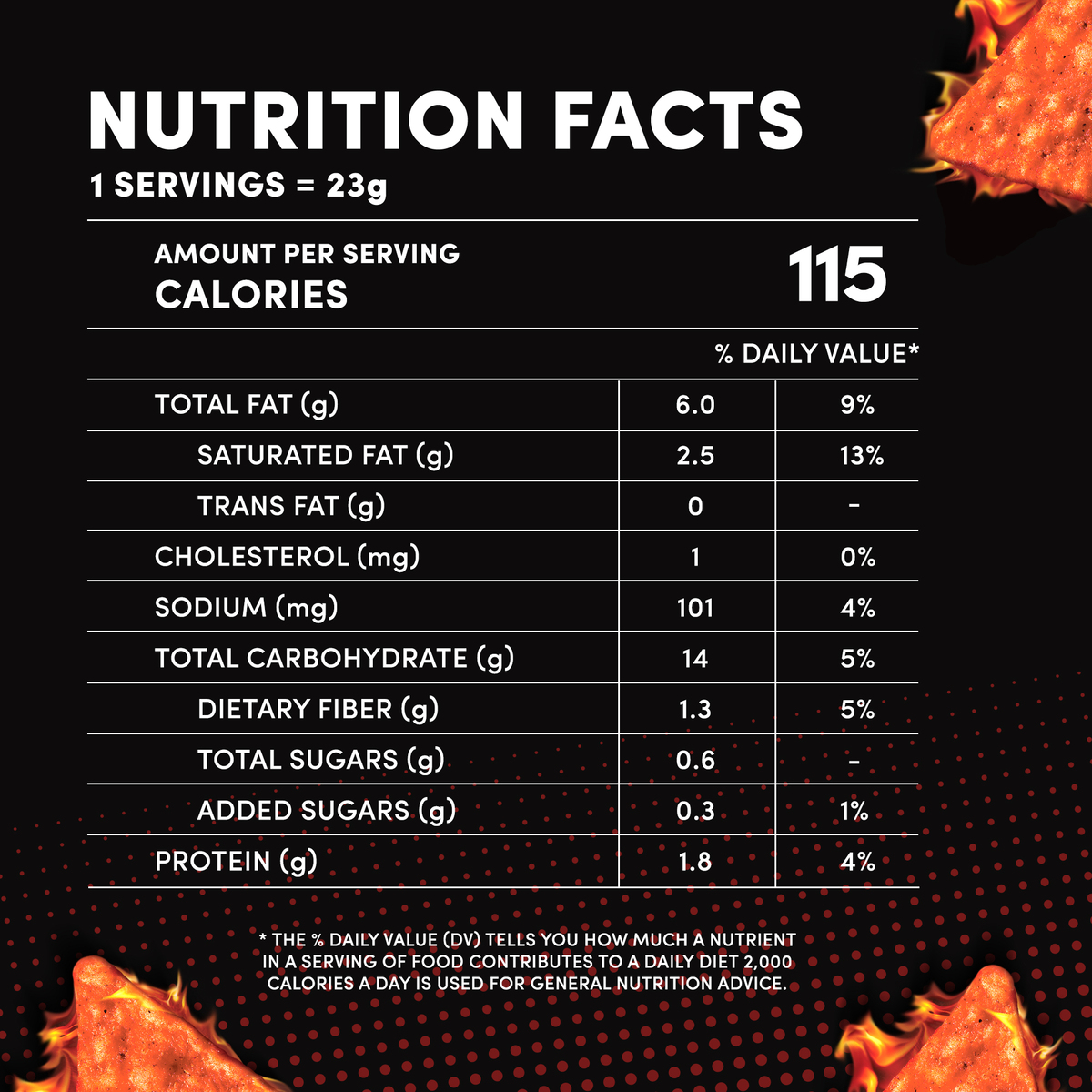 Doritos Flamin Hot Tortilla Chips 48 g