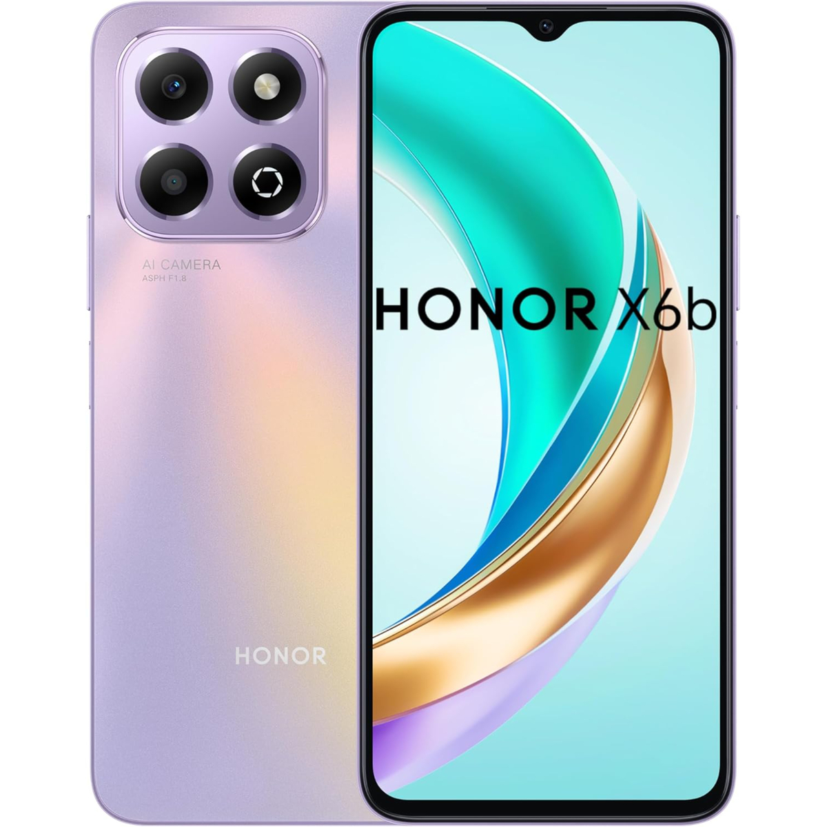 Honor X6B 4G Smartphone 6GB,128GB,Starry Purple