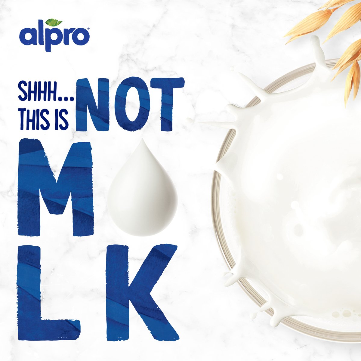 Alpro This Is Not Milk Plant Based & Whole 1 Litre