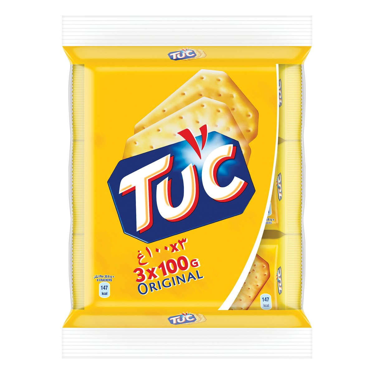 Lu Tuc Original Crackers Value Pack 2 x 300 g