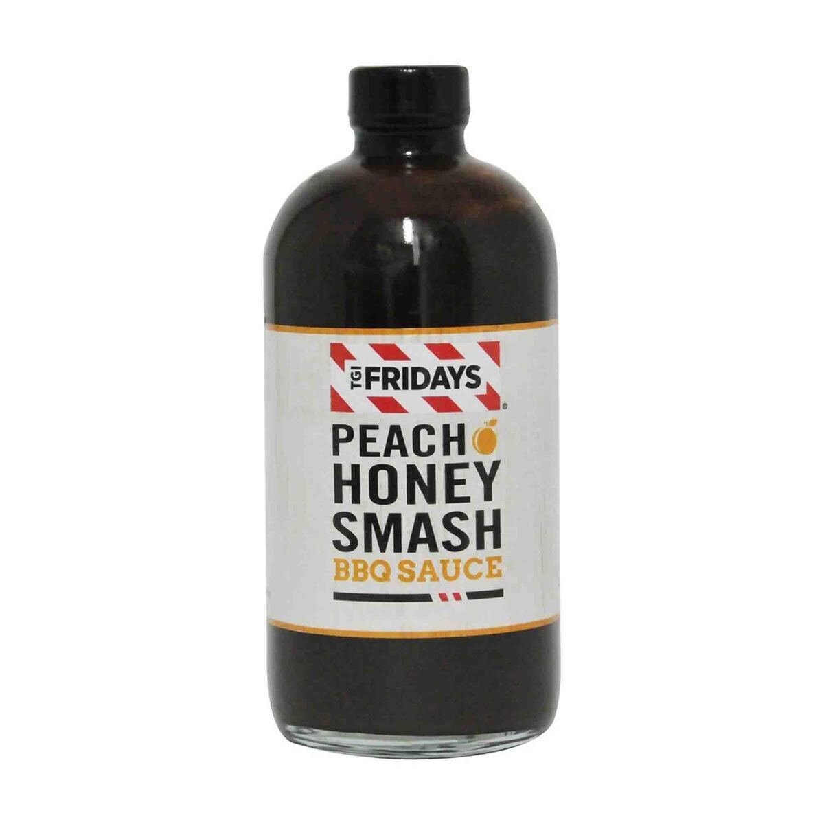 TGI Fridays Peach Honey Smash BBQ Sauce 14 oz