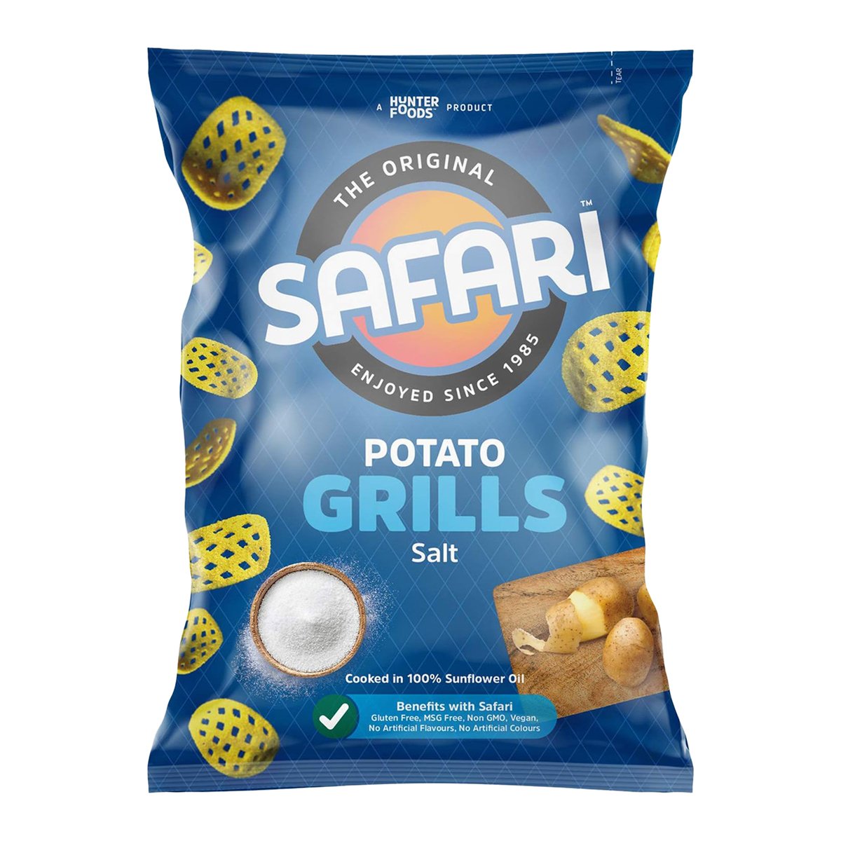 Safari Potato Grills Assorted Value Pack 3 x 60 g