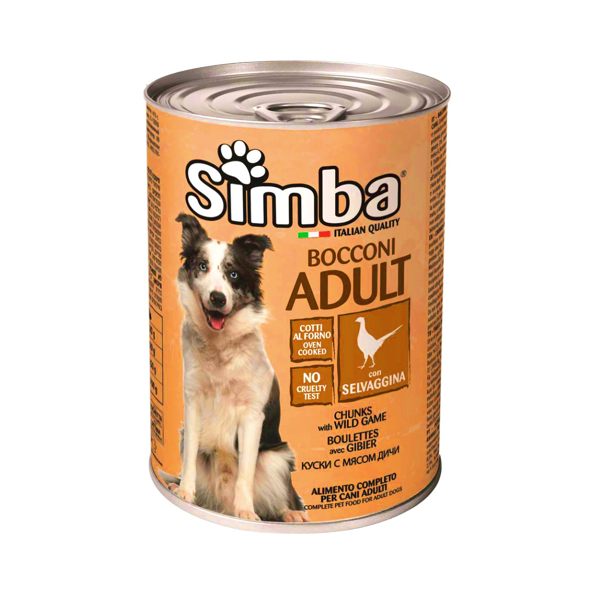 Simba Adult Dog Food Chunks With Wild Games 400 g