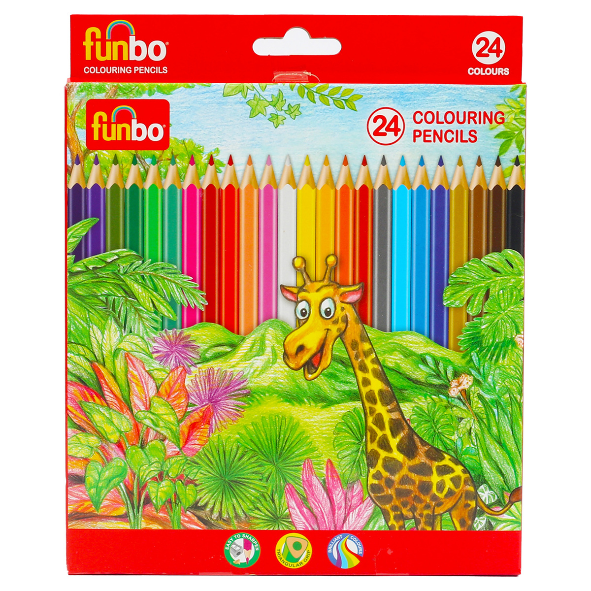 Funbo Colouring Pencils FO-CLP-24