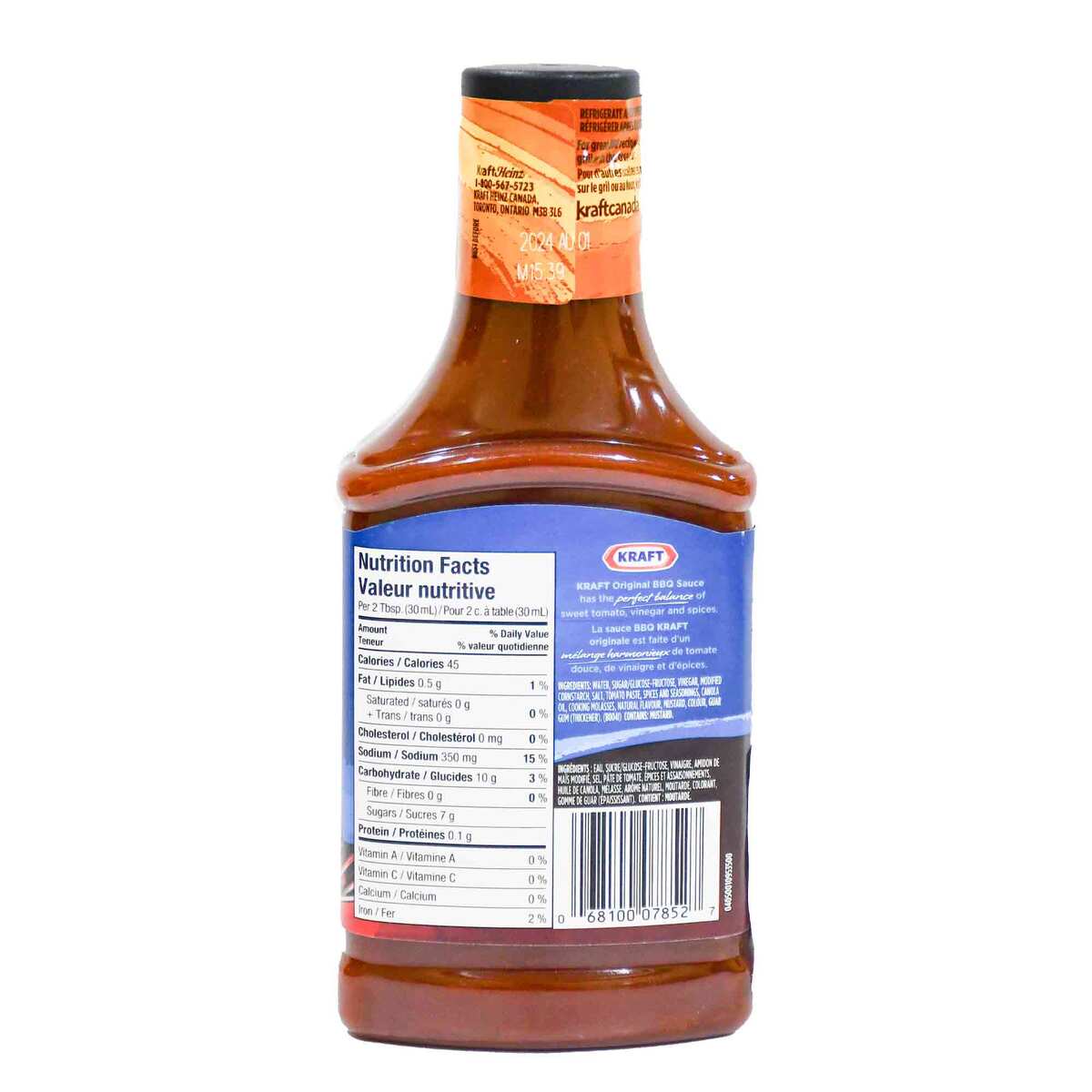 Kraft Orginal BBQ Sauce 455 ml