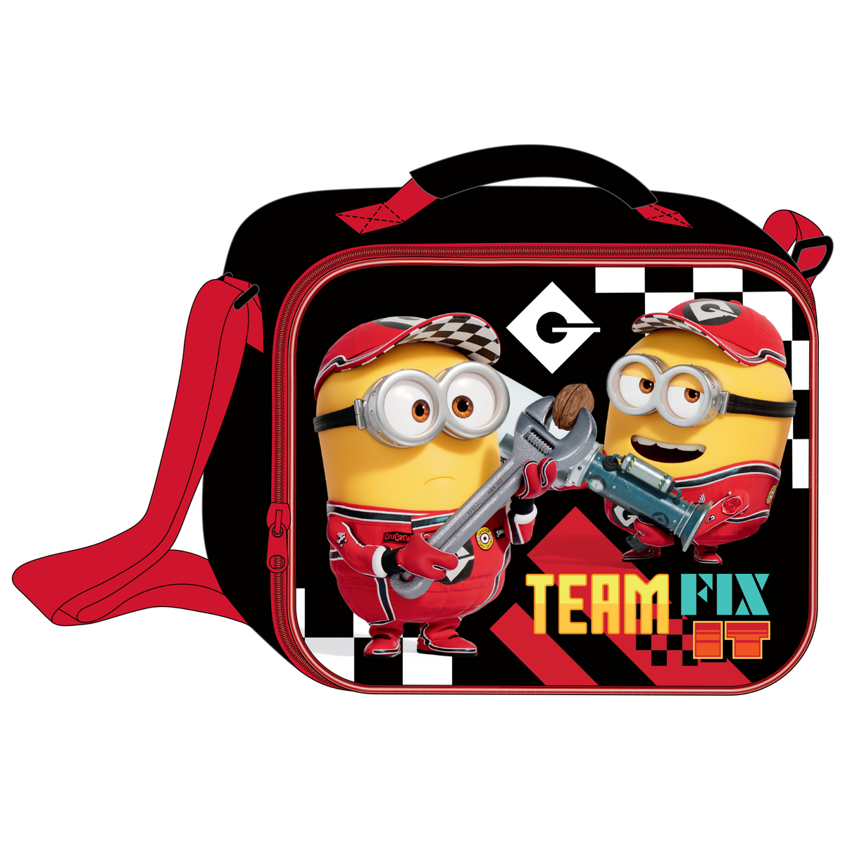 Minions 5in1 School Trolley 17 inch FK02224