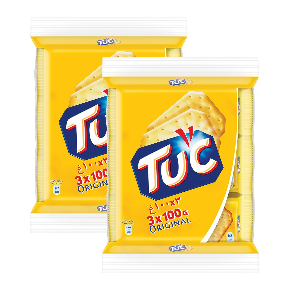 Lu Tuc Original Crackers Value Pack 2 x 300 g