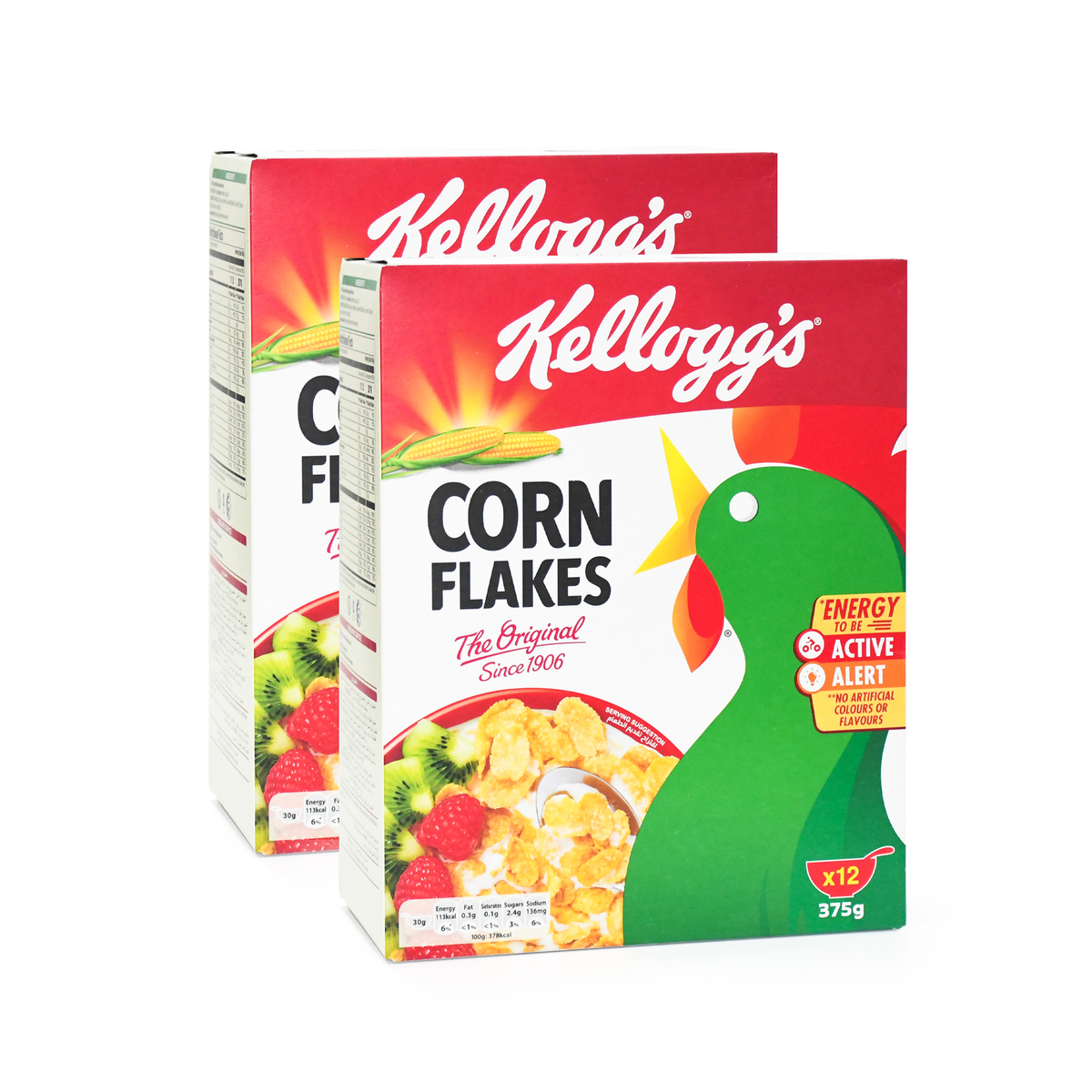 Kellogg's Corn Flakes Value Pack 2 x 375 g