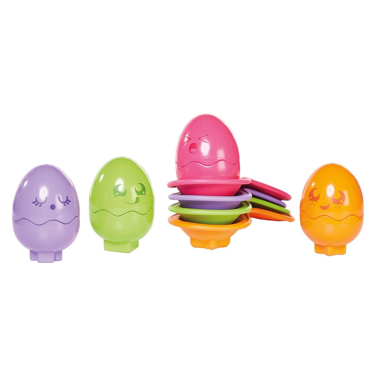 Tomy Toomies Hide & Squeak Egg & Spoon Set, Multicolor, E73082C