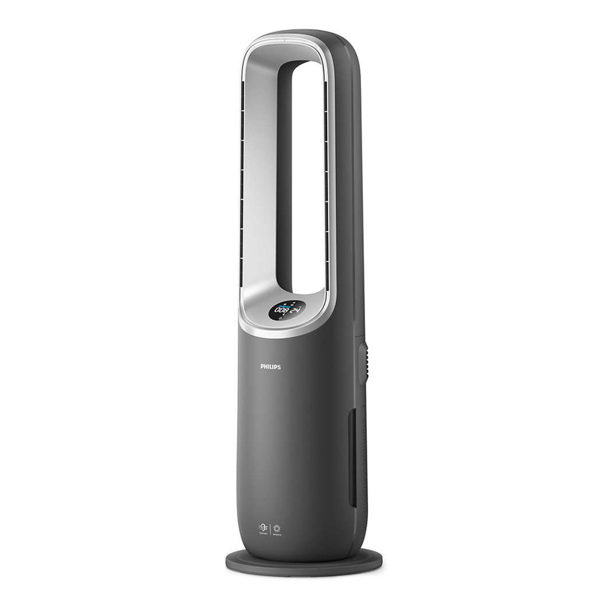 Philips Air Performer 8000 Series 3-in-1 Air Purifier, Fan and Heater, Grey/Silver, AMF870/35