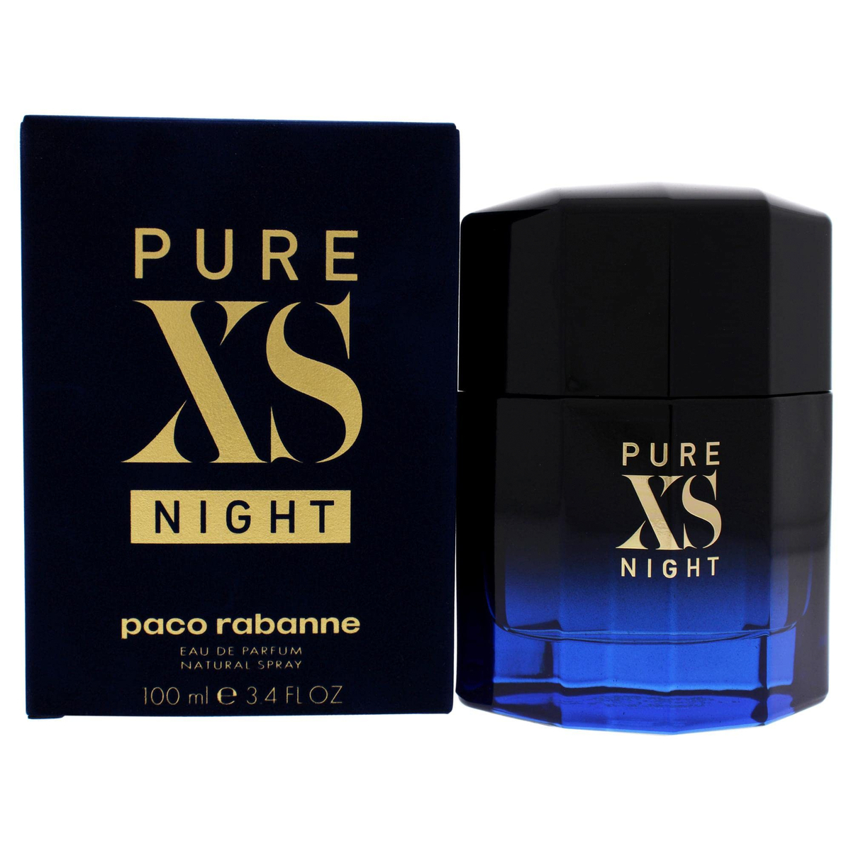 Paco Rabanne Men Eau De Parfum, Pure XS Night, 100 ml