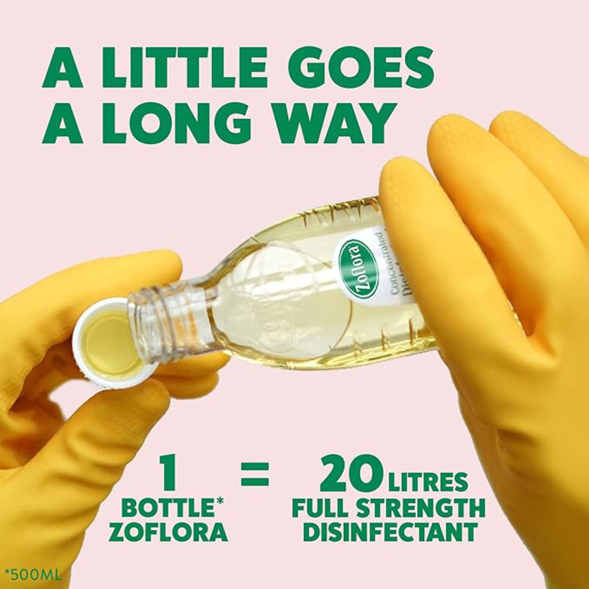 Zoflora Linen Fresh Concentrated Multipurpose Disinfectant 500 ml