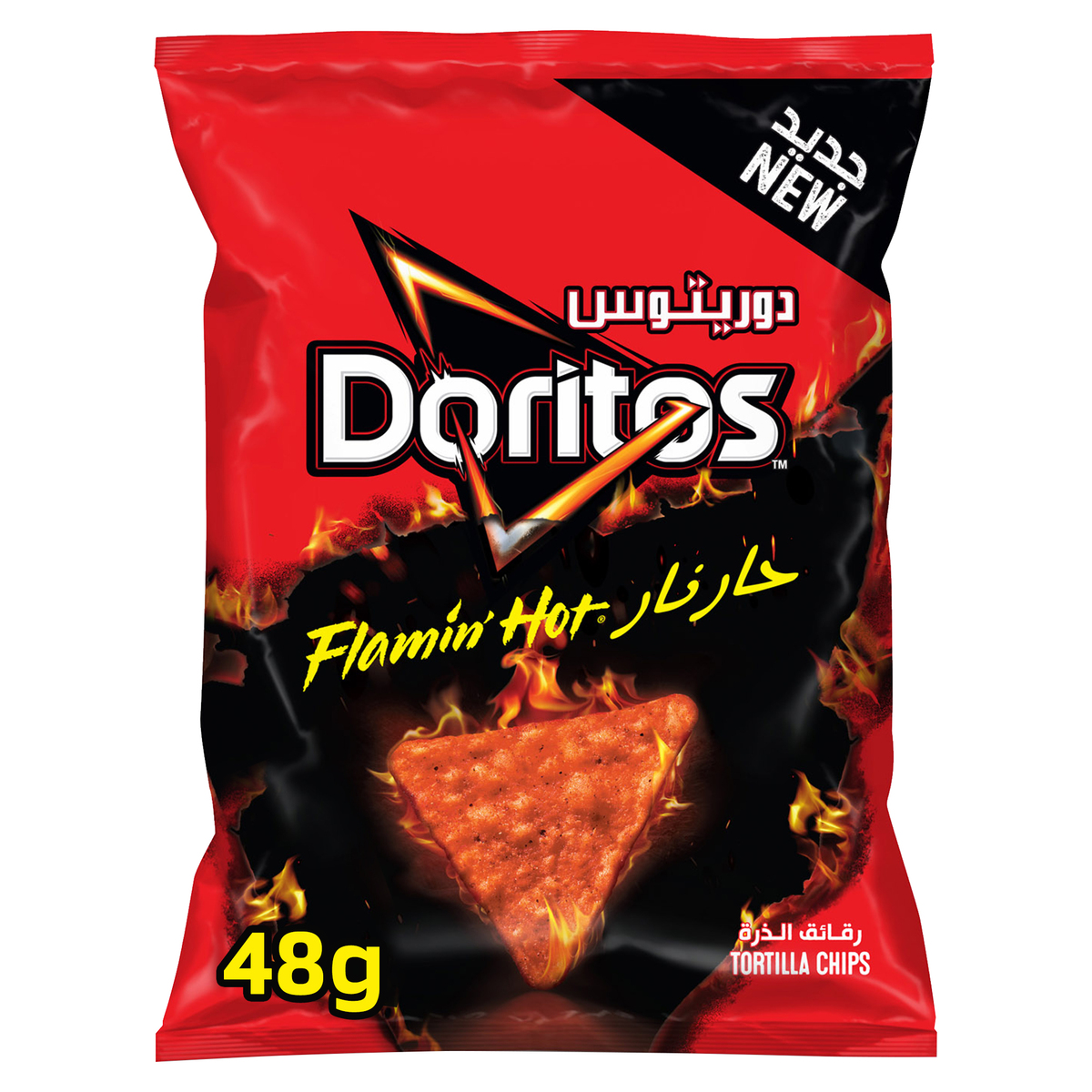 Doritos Flamin Hot Tortilla Chips 48 g