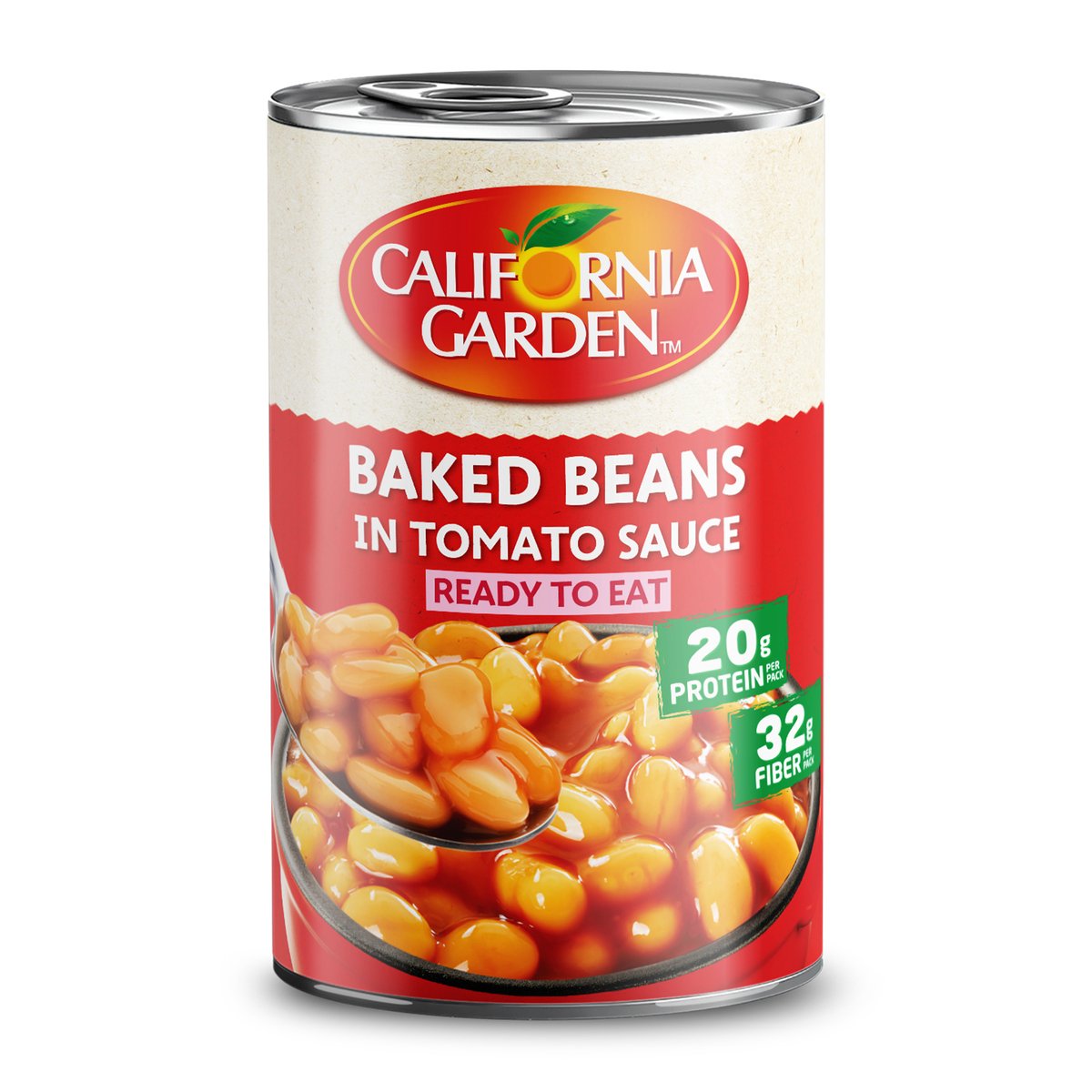 California Garden Canned Baked Beans In Tomato Sauce 420 g