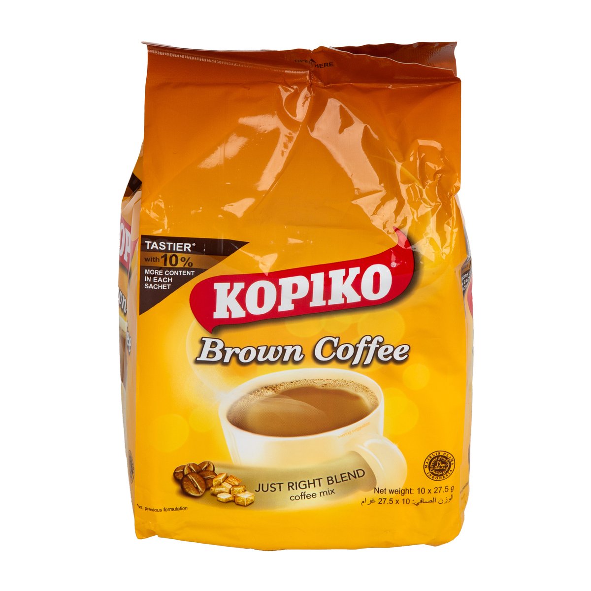 كوبيكو قهوة بنية 10 × 27.5 جم
